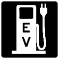 electric vehicle charging station symbol
